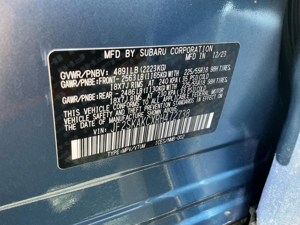 Used 2024 Subaru Forester SUV