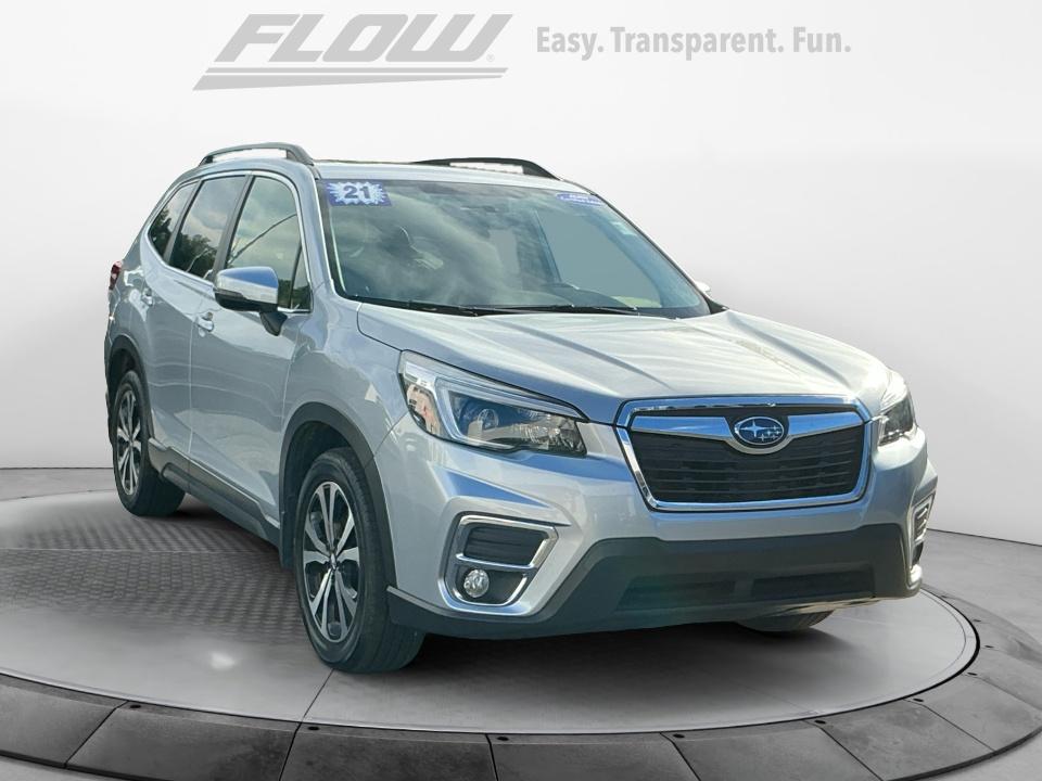 Silver 2021 Subaru Forester SUV / Crossover All-Wheel Drive Automatic