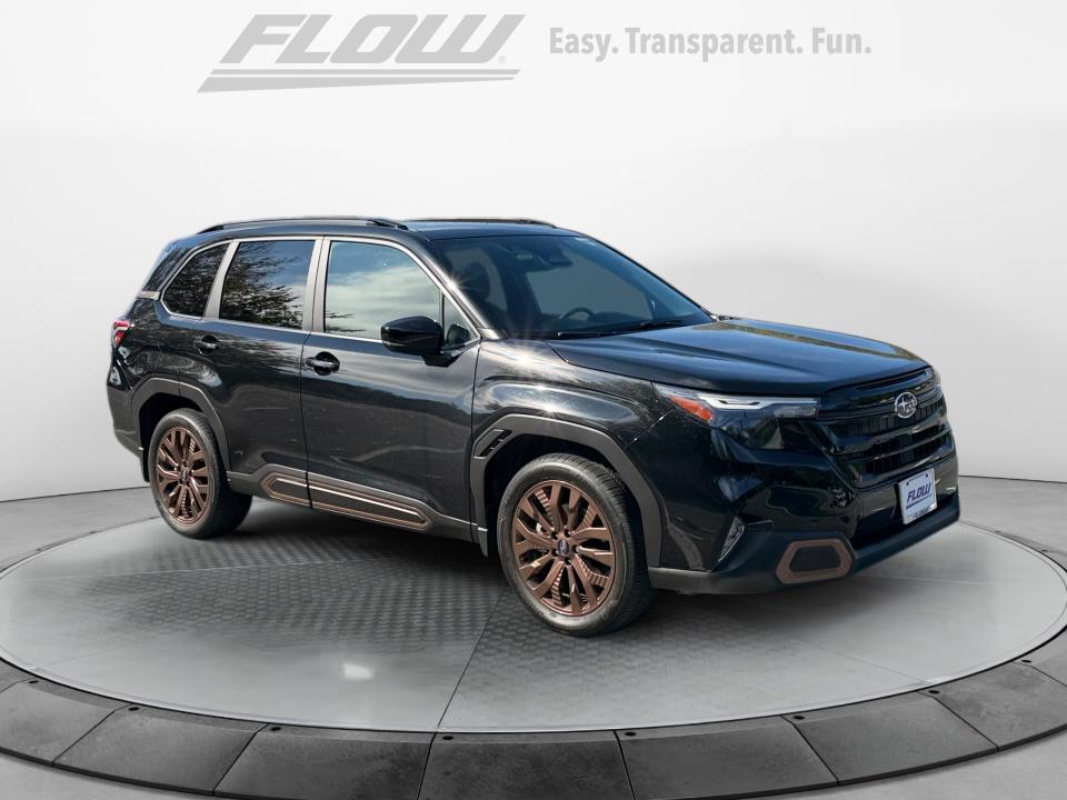 Black 2025 Subaru Forester SUV / Crossover All-Wheel Drive Automatic