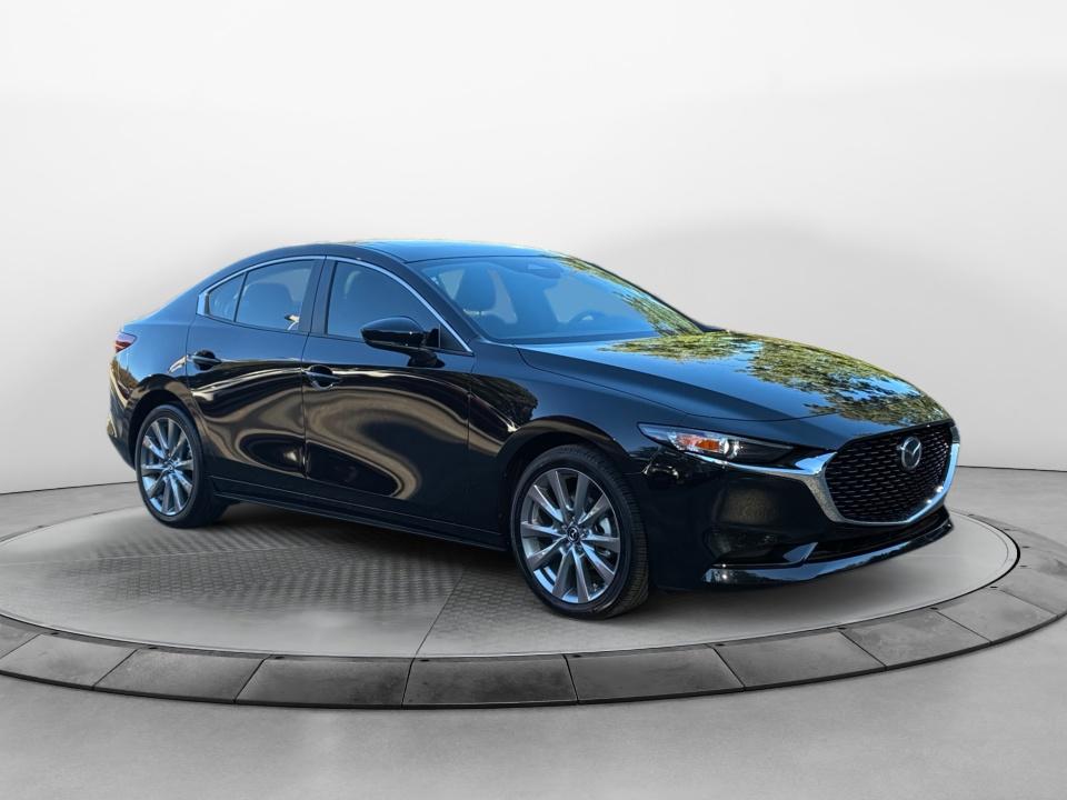 Black 2026 Mazda MAZDA3 Sedan Front-Wheel Drive Automatic