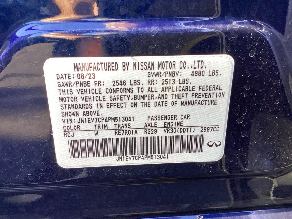 Used 2023 Infiniti Q50 Sedan
