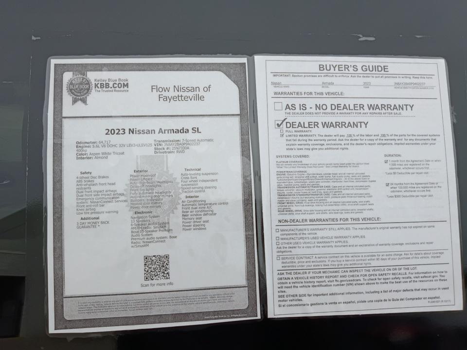 Used 2023 Nissan Armada SUV