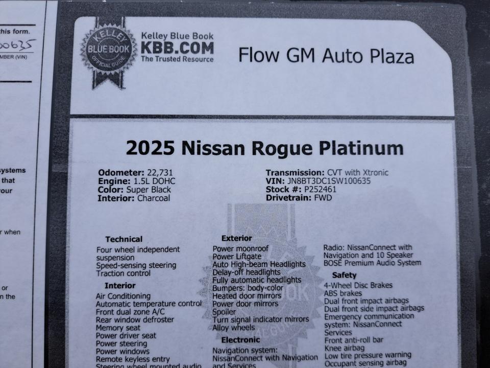 Used 2025 Nissan Rogue SUV