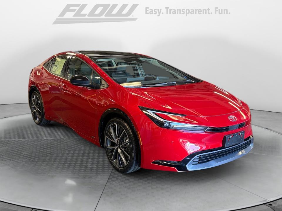 Red 2027 Toyota Prius Hatchback All-Wheel Drive Automatic