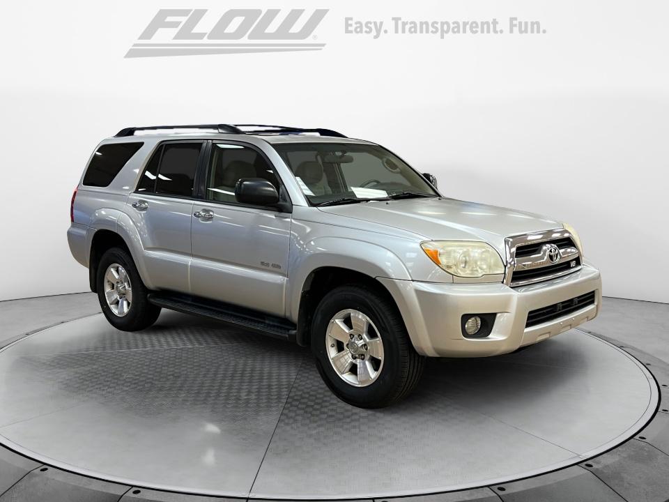 Silver 2007 Toyota 4Runner SUV / Crossover Four-Wheel Drive Automatic