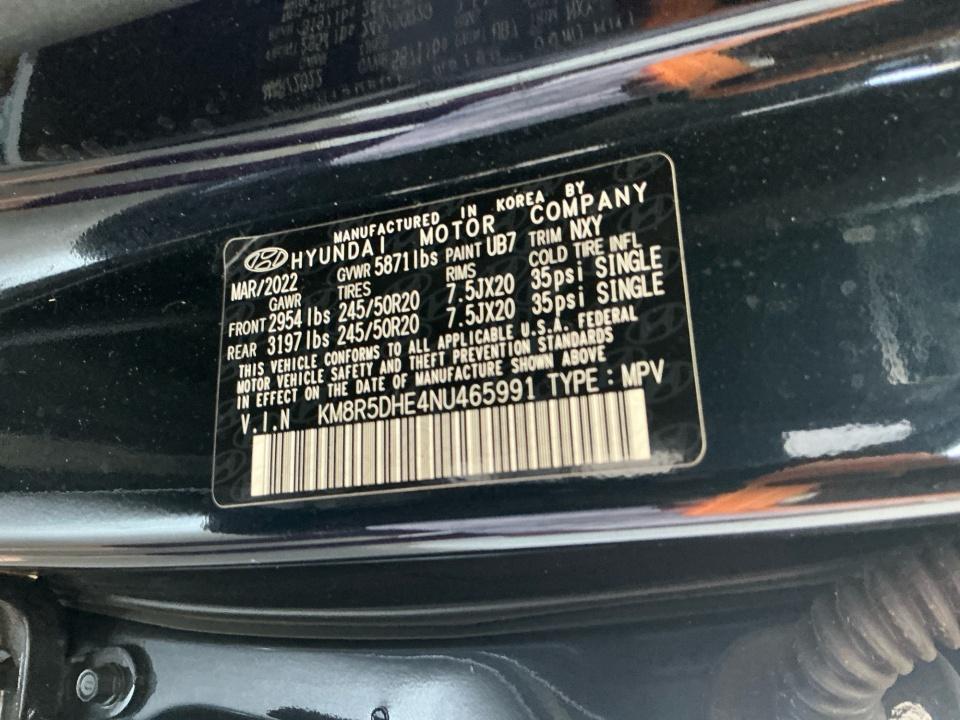 Used 2022 Hyundai Palisade SUV