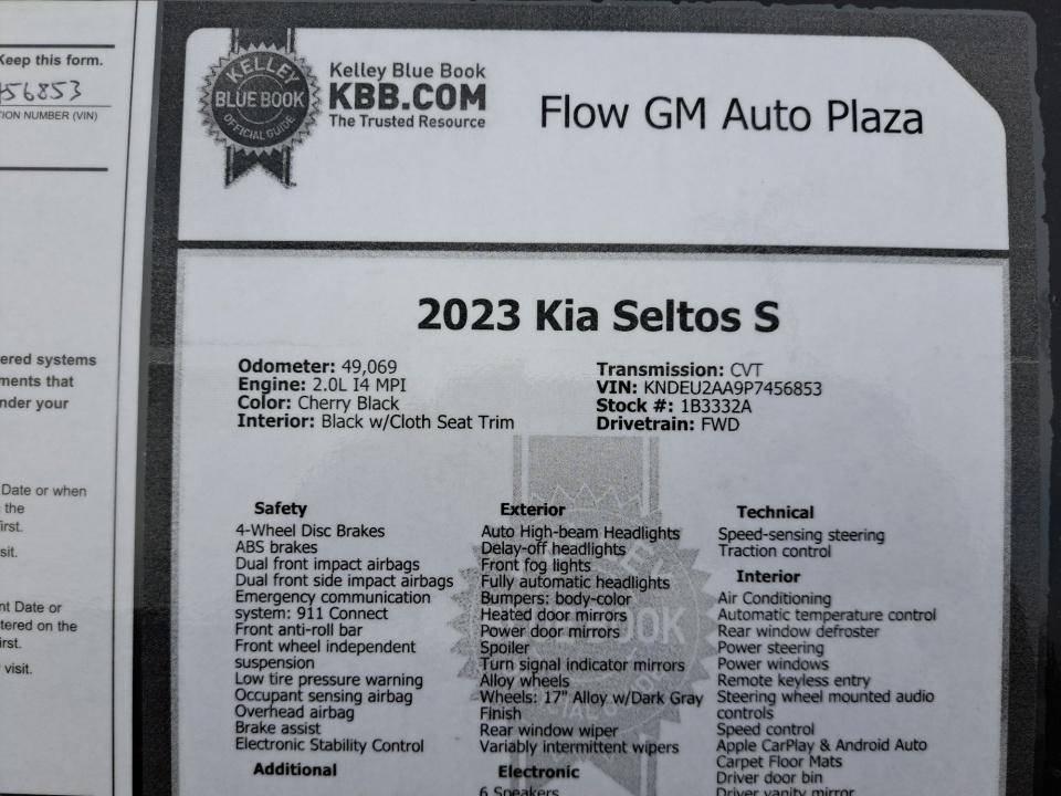 Used 2023 Kia Seltos SUV
