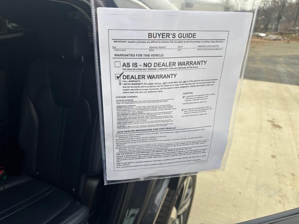 Used 2024 Kia Sorento Hybrid SUV