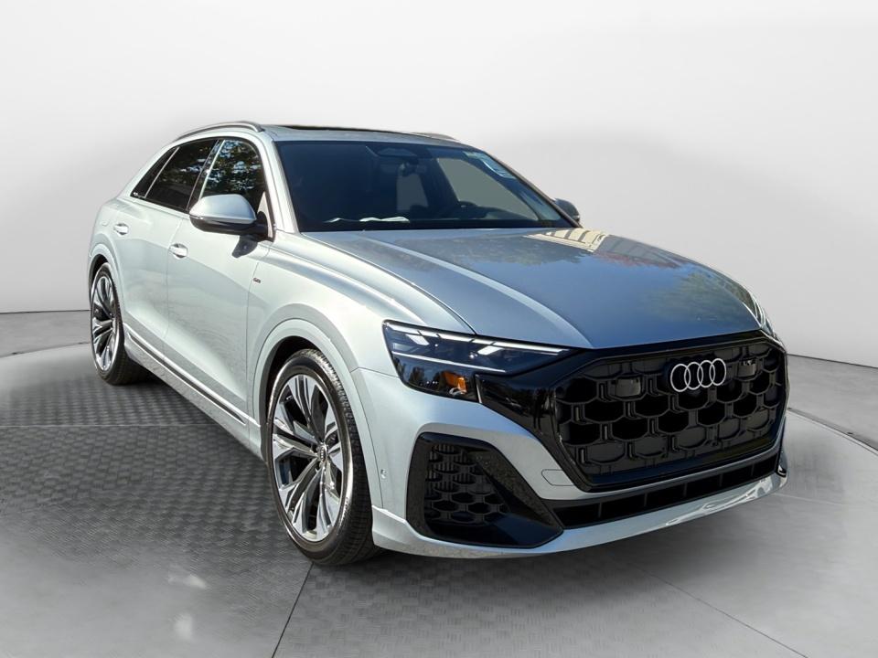 Silver 2027 Audi Q8 SUV / Crossover All-Wheel Drive Automatic