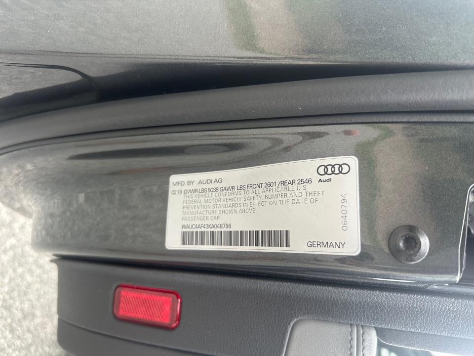 Used 2019 Audi S4 Sedan