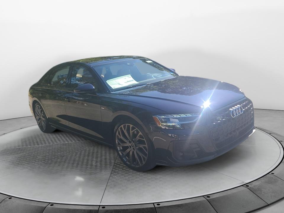 Blue 2027 Audi A8 Sedan All-Wheel Drive Automatic