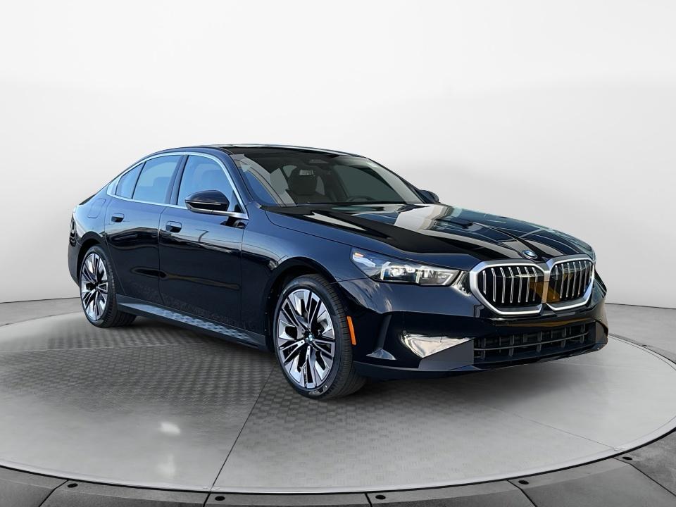 Black 2026 BMW 5 Series Sedan All-Wheel Drive Automatic