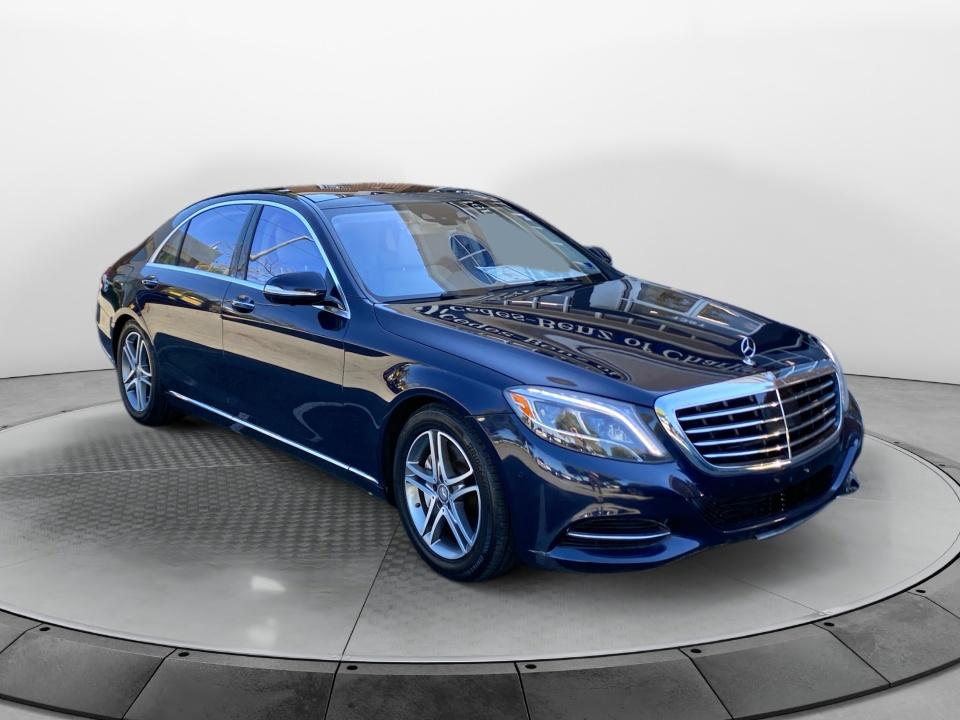 Blue 2016 Mercedes-Benz S-Class Sedan All-Wheel Drive Automatic