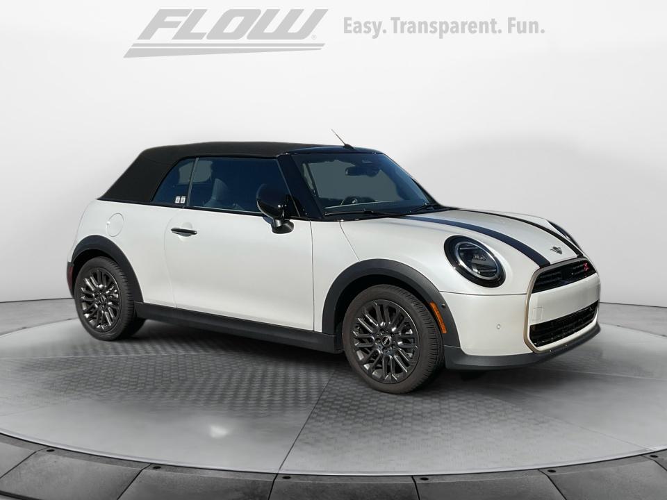 White 2026 MINI Cooper Convertible Front-Wheel Drive Automatic