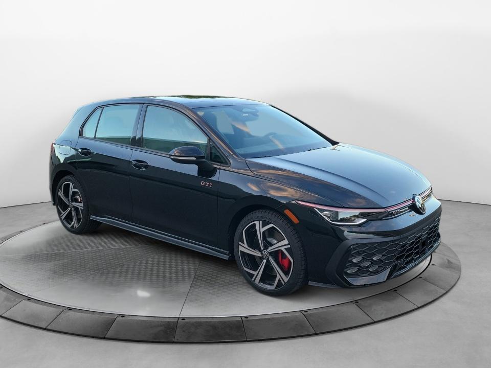 Black 2026 Volkswagen Golf GTI Hatchback Front-Wheel Drive Automatic