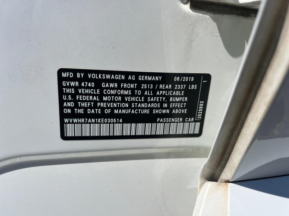 Used 2019 Volkswagen Arteon Sedan